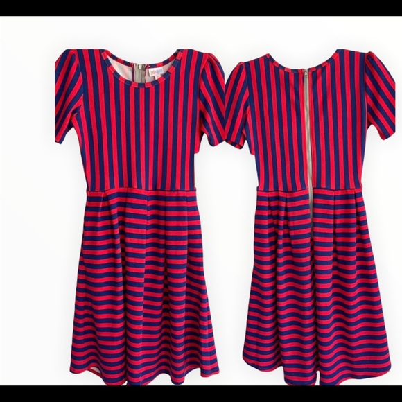 LulaRoe Amelia Dress Sz XS - Picture 3 of 7